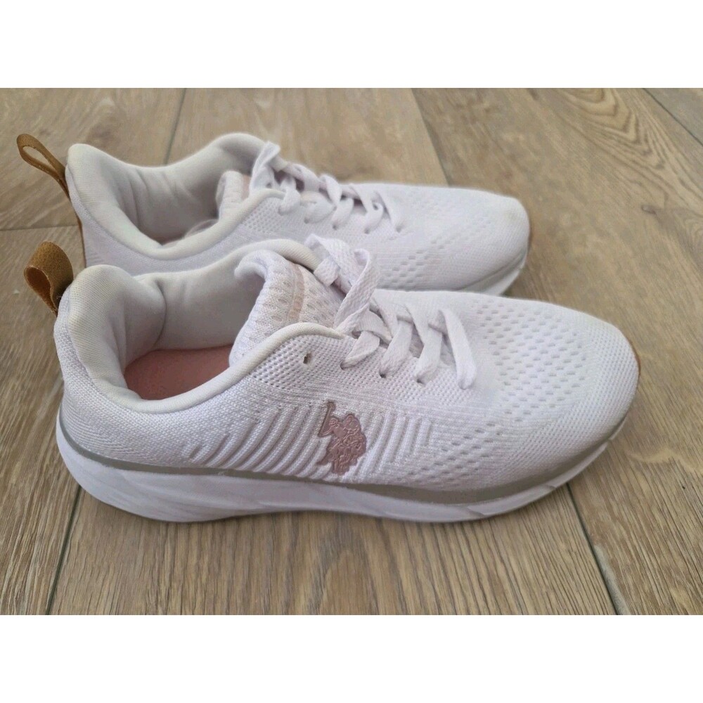 White U.S. Polo Assn. Women’s Sneakers Size 7